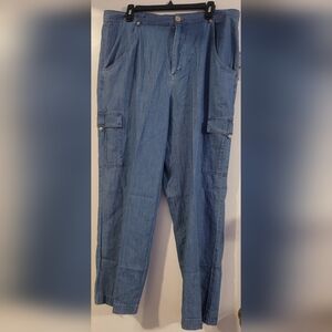 Michael Kors Womens Cargo Jeans